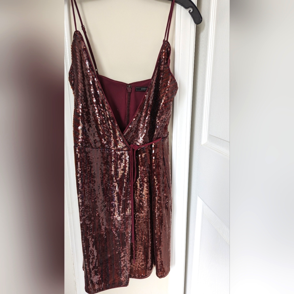 BCBG sequin cocktail dress